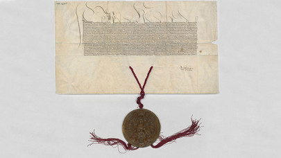 Urkunde von 1471_Vorderseite