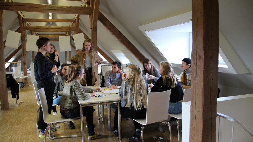 Die Teilnehmer*innen des Workshops „Entwickle dein Engagement für Lüneburg“.