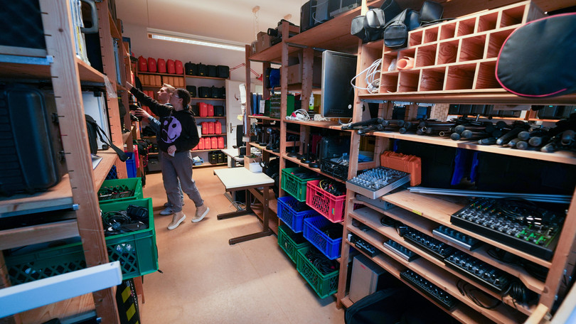 Geräteausleihe vom AVM