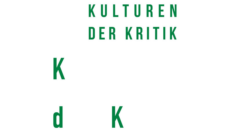 Logo des Graduiertenkollegs Kulturen der Kritik
