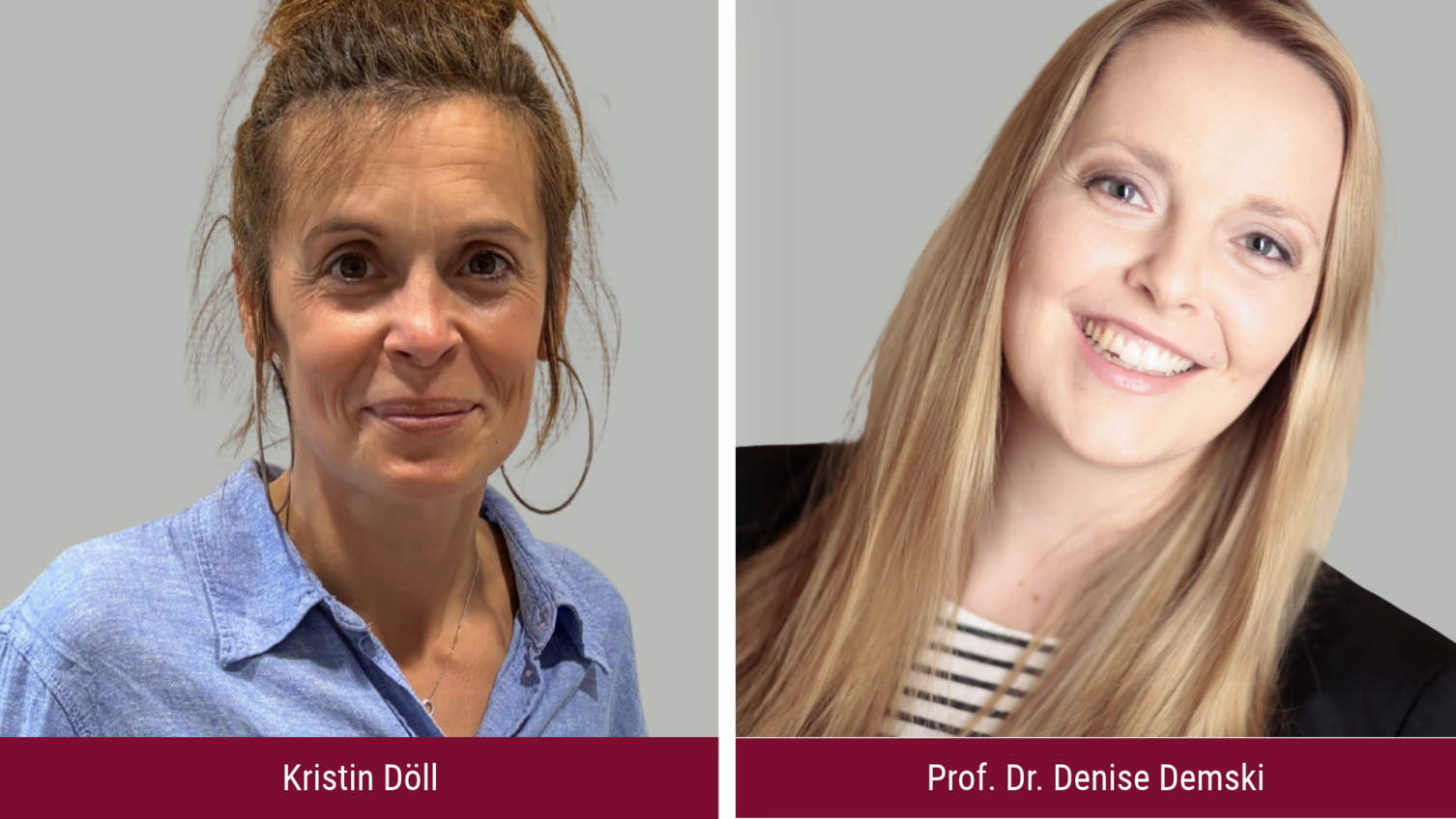 Doell_Domski Kristin Döll (Secondary School Schulzentrum Lohne) and Prof. Dr. Denise Demski (Leibniz University Hanover)