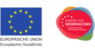 Gefördert vom Europäischen Sozialfond und dem Land Niedersachsen