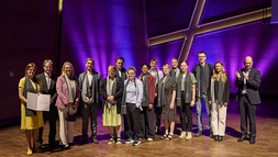 Projektteam bei der Verleihung des dies academicus 2026