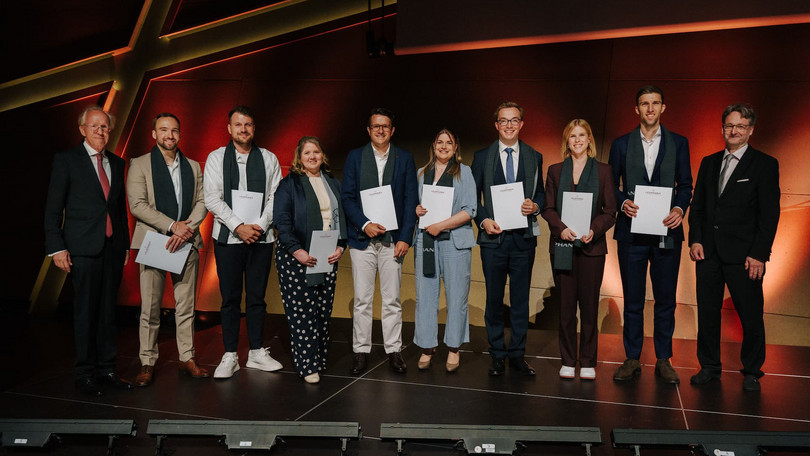 Graduiertenfeier der Professional School