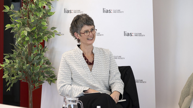 Panel Diskussion Fellow Nancy Luxon