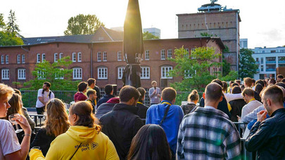 Gründungsideen-Pitch beim Startup Port Community Day