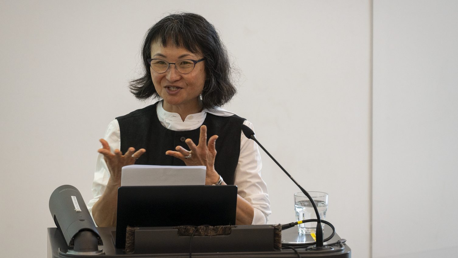 Professor Wendy Chun spricht beim CDC