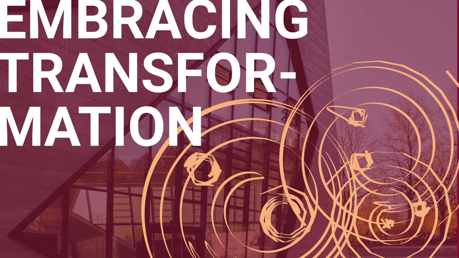 Auf dem Cover des Podcasts ist der Titel „Embracing Transformation“ zu lesen.