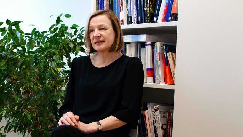 Prof. Dr. Ursula Weisenfeld zum Master Management & Entrepreneurship 