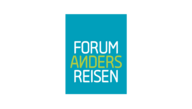 [Translate to Englisch:] Logo forum anders reisen e.V. 