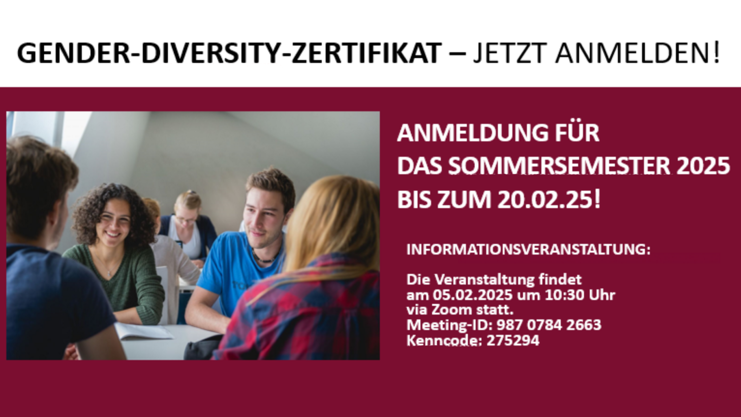 GDZ Infoveranstaltung