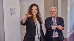 Prof. Dr. Sabine Remdisch (Leuphana Universität) and Prof. Dr. Dr. Dr. Michael Shanks (Stanford University)