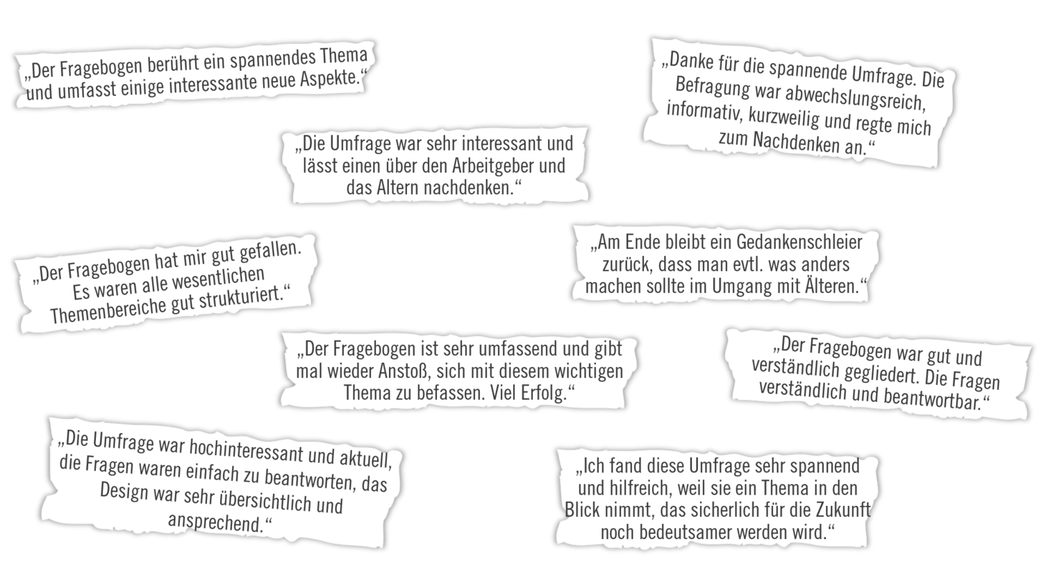 Feedback der Teilnehmer zum LLWI Feedback der Teilnehmer zum LLWI