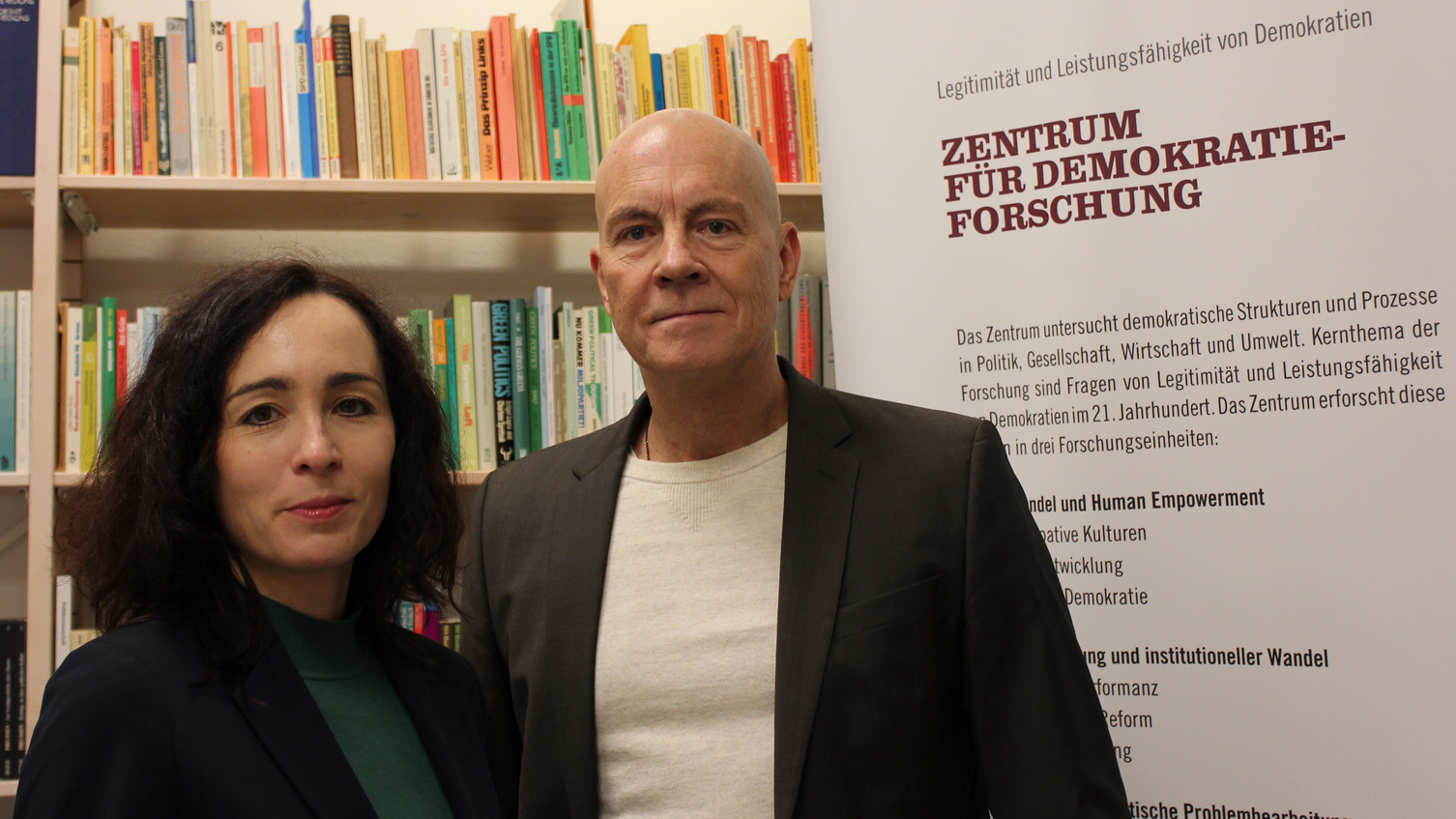 Prof. Dr. Agnieszka Turska-Kawa und Prof. Dr. Christian Welzel