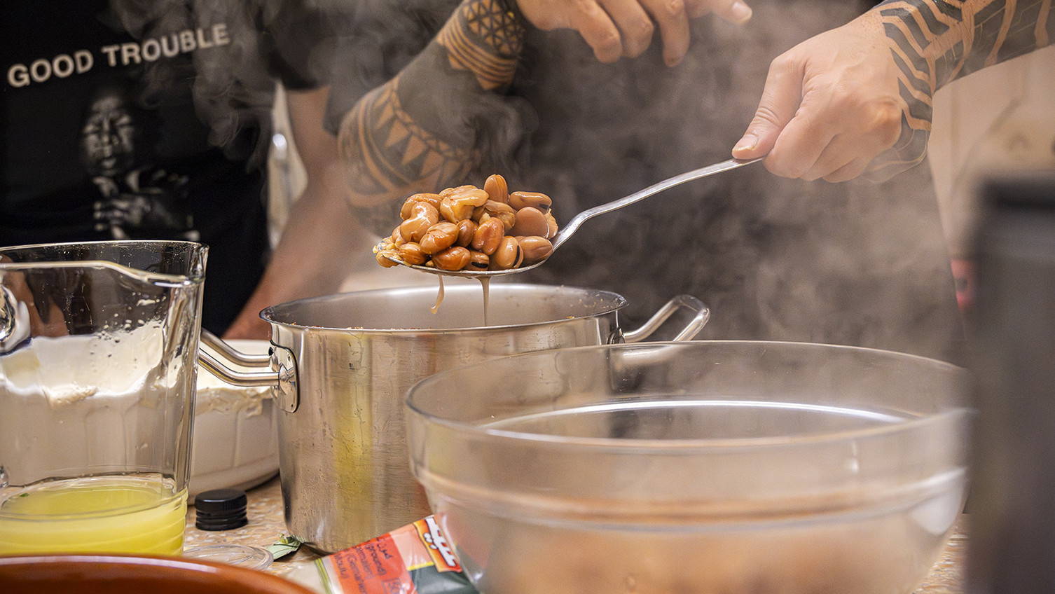 "What's cooking?" mit Talal Derki in Lüneburg