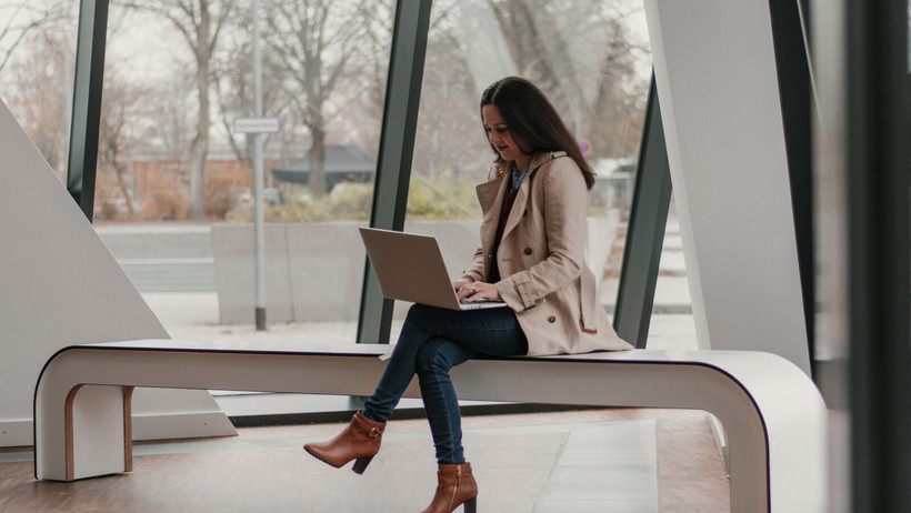 Entrepreneur in the Zentralgebäude