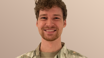 Daniel Wolbeck berichtet. Portraitfoto von Daniel Wolbeck, Studierender des Masters Sustainability Science: Entrepreneurship, Agency and Leadership