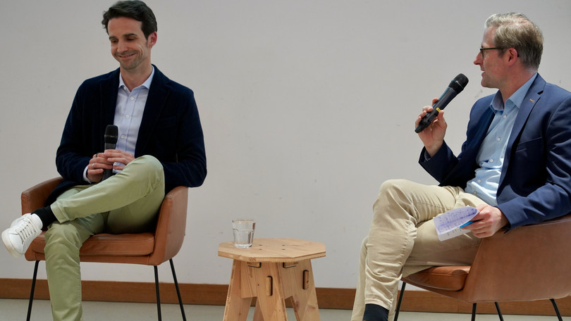 Gerrit Beckhaus und Stefan Klingbeil
