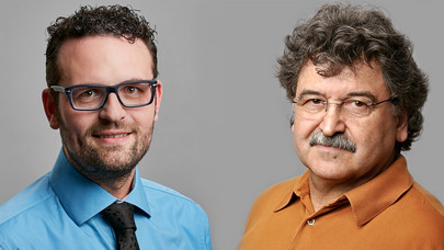 [Translate to Englisch:] Prof. Dr. Anthimos Georgiadis und Prof. Dr. Jens Heger