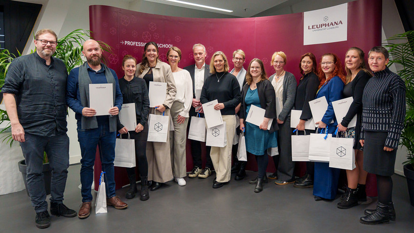 Feier der Professional School: „Den Kurs erfolgreich gehalten“