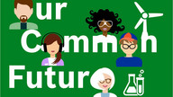 Hier sehen Sie das Logo des Förderprogramms Our Common Future von der Robert Bosch Stiftung.