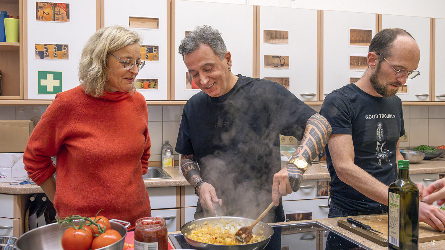 "What's cooking?" mit Talal Derki in Lüneburg