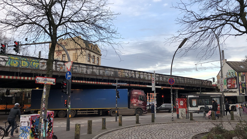  Die Sternbrücke in Hamburg, wie sie heute aussieht