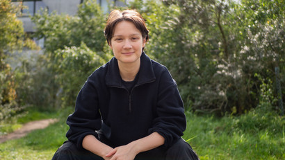 Portrait photo of Antonina Kovačević, student of the Masters Cultural Studies: Culture and Organization