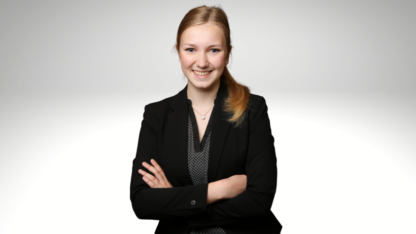 Theresa Pleye, Studentin des Masters Management & Sustainable Accounting and Finance
