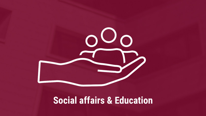 Study & further education social affairs, health & education
