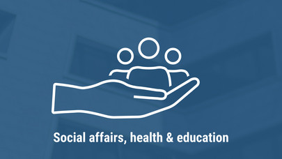 Study & further education social affairs, health & education