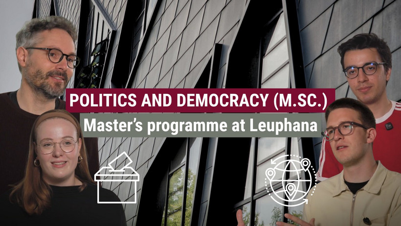 Preview image programme video Masters Politics and Democracy