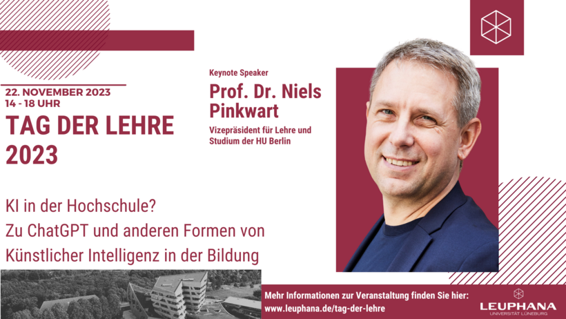 Ankündigung der Keynote von Prof. Dr. Niels Pinkwart