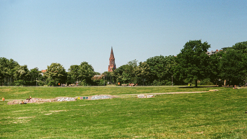 Der „Görli“ vor dem Ansturm