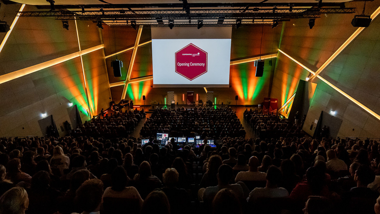 View of the full auditorium
