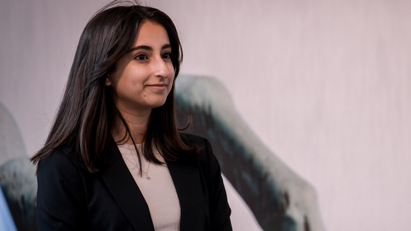 Fotoporträt von Nadin Zaya, Landesvorsitzende der Jungen Liberalen Niedersachsen