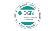 Seal of Quality of the German Society for Psychology (DGPs) for Bachelor degree programmes