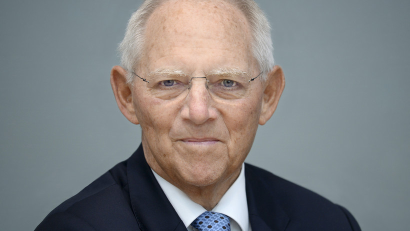 Wolfgang Schäuble, Bundestagspräsident