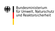 Hier sehen Sie das Logo des Bundesministeriums für Umwelt, Naturschutz und Reaktorsicherheit