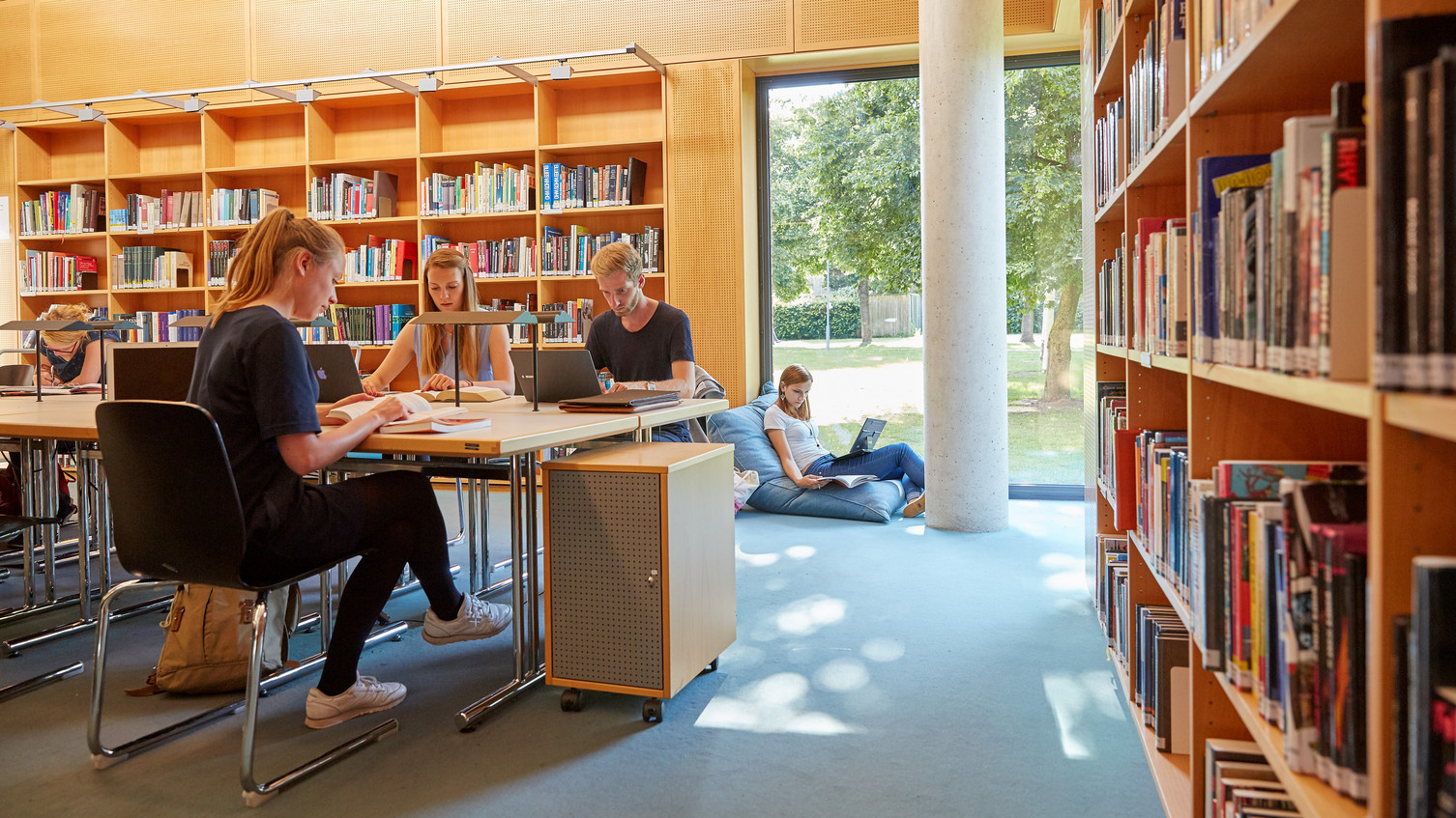 Studierende Universitätsbibliothek Leuphana