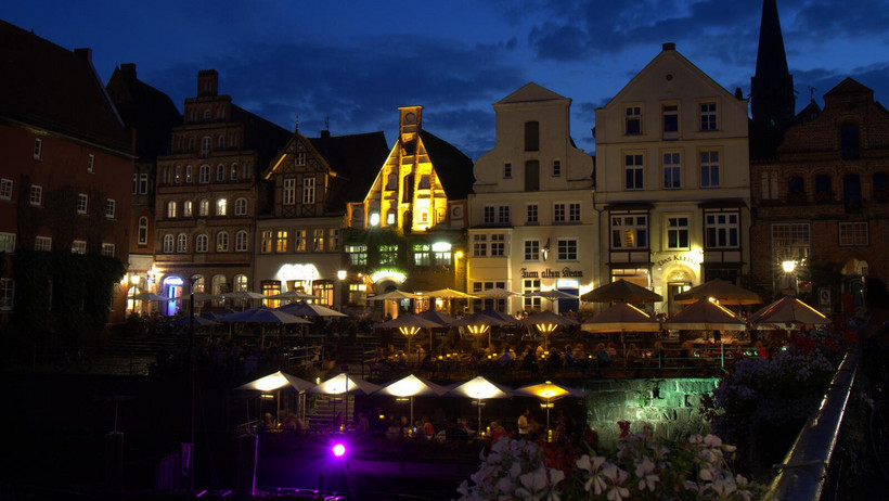 Lüneburger Stint bei Nacht