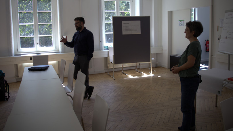 Dr. Anton Guhl and Dr. Lotte Lutz open the quality circle