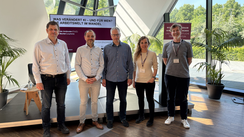 Gerald Eisenkopf, Mario Mechtel, Alexander Armbruster, Janina Kraus und Fabian Paetzel