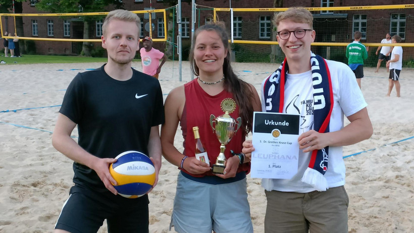 1. Platz Viererwettbewerb Team "Schlechtschmetterfront"