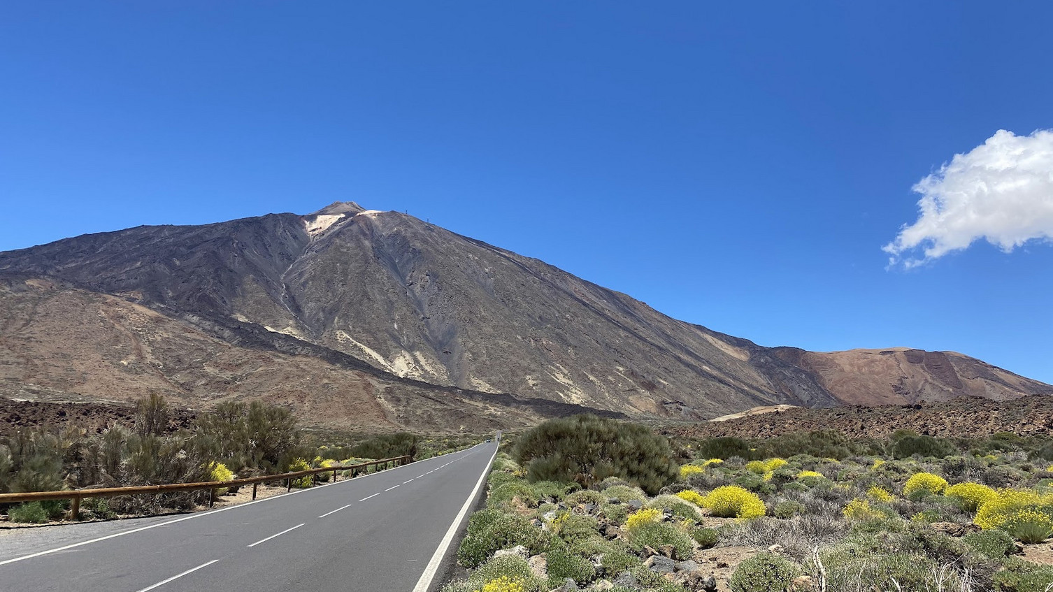 Study area in Tenerife, Parque Nacional del Teide
