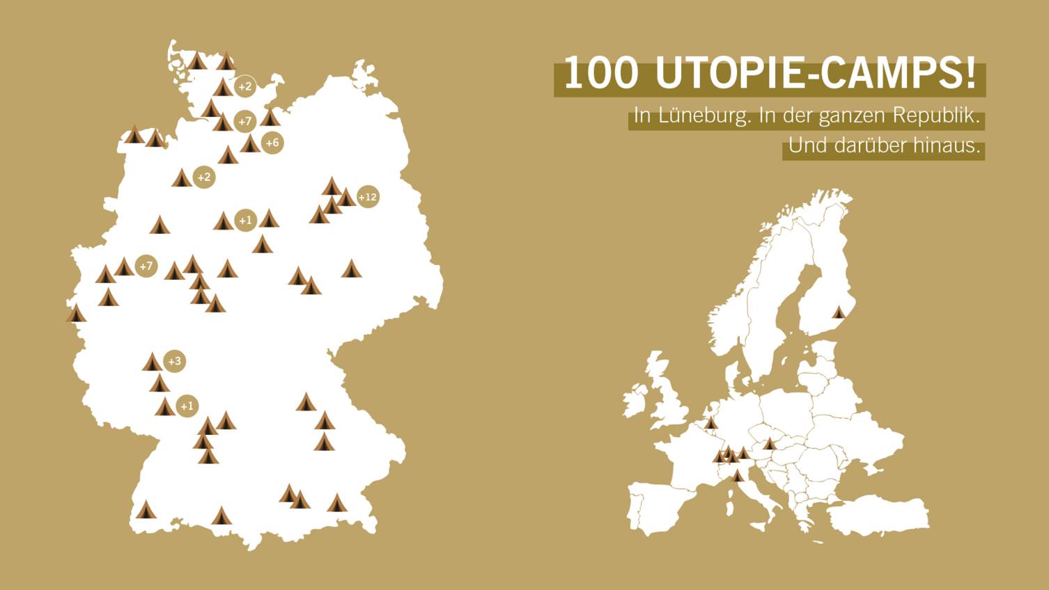 Karte Camps 100 Landkarte aller Utopie-Camps