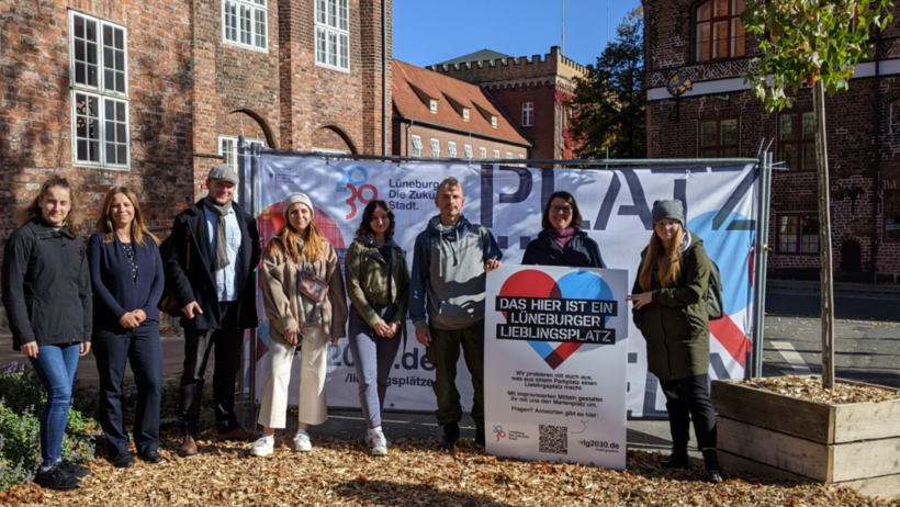 Gruppenfoto Marienplatz