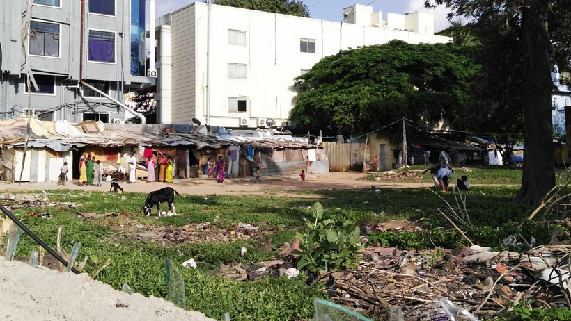 Armenviertel in Bangalore