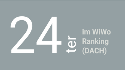 24th in the WiWo Ranking (DACH)