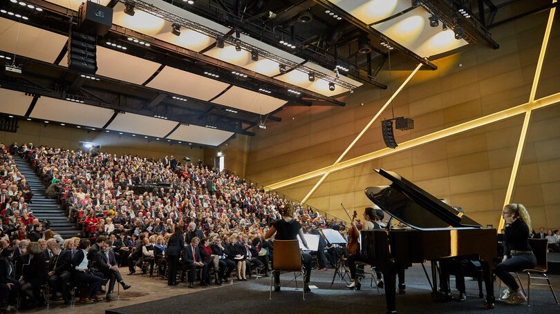 Klavierkonzert im Zentralgebäude